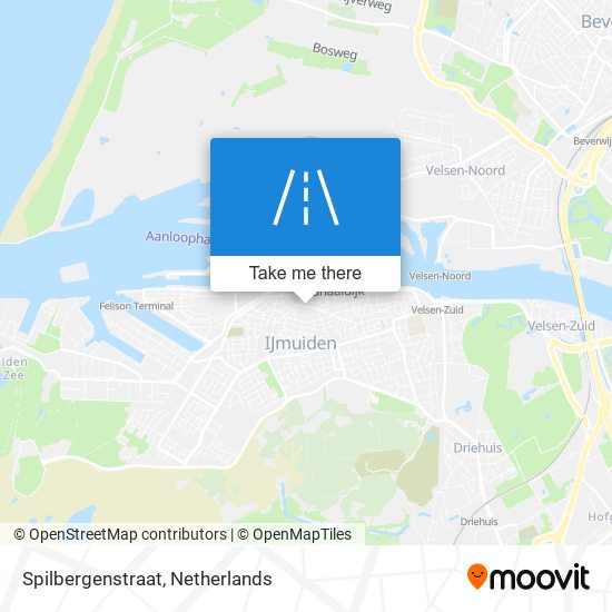 Spilbergenstraat Karte