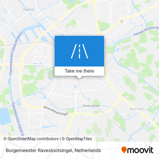 Burgemeester Raveslootsingel map