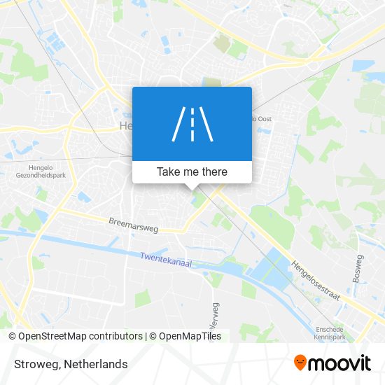 Stroweg map