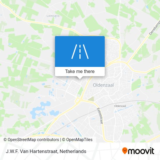 J.W.F. Van Hartenstraat map