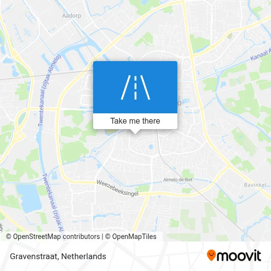 Gravenstraat map