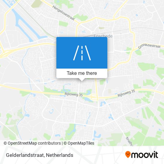 Gelderlandstraat Karte