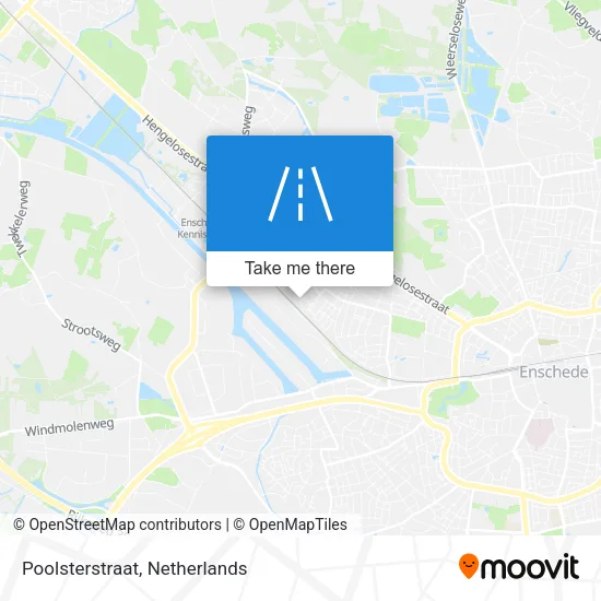 Poolsterstraat map
