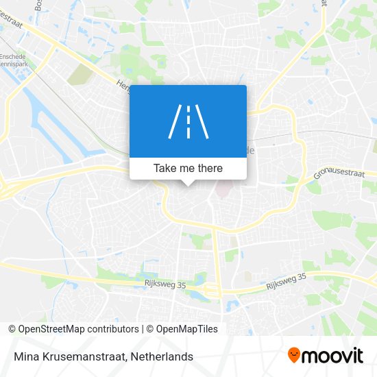Mina Krusemanstraat map