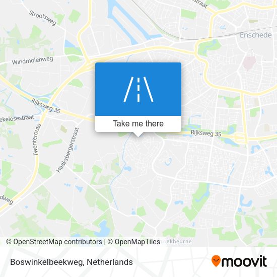 Boswinkelbeekweg map