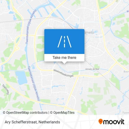 Ary Schefferstraat map