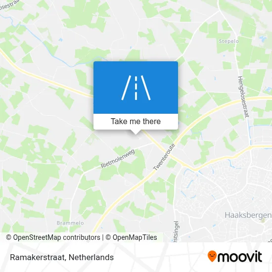 Ramakerstraat map