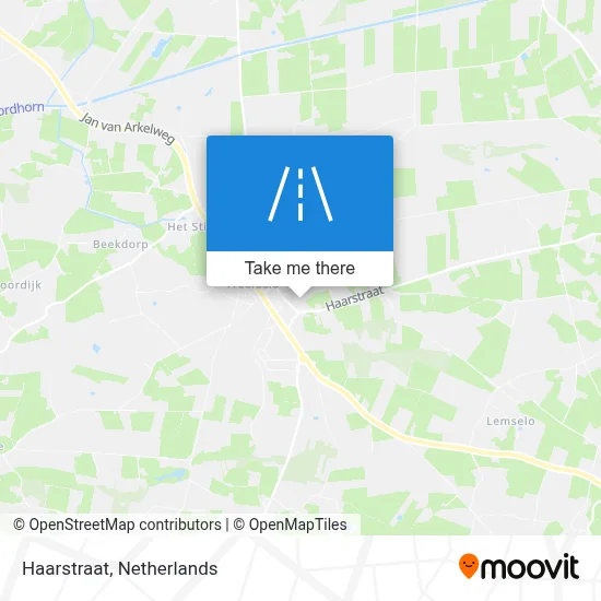 Haarstraat map