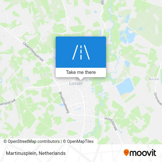 Martinusplein map