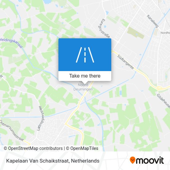 Kapelaan Van Schaikstraat map