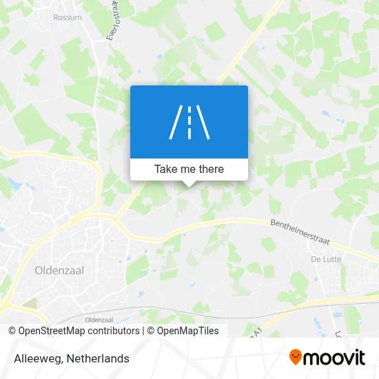 Alleeweg map