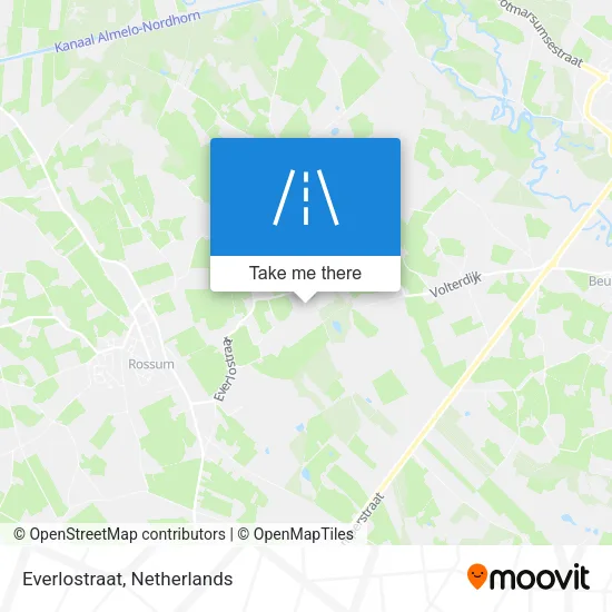 Everlostraat Karte