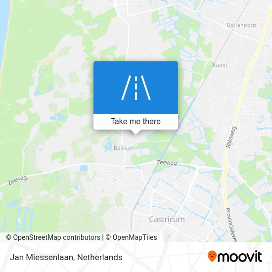 Jan Miessenlaan map