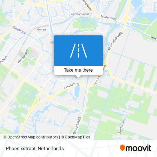 Phoenixstraat map