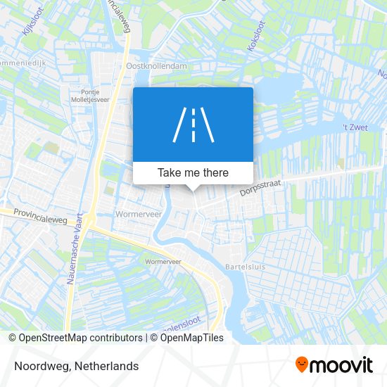 Noordweg map