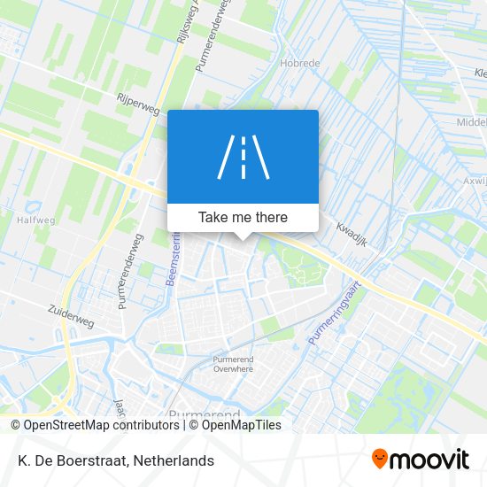 K. De Boerstraat map