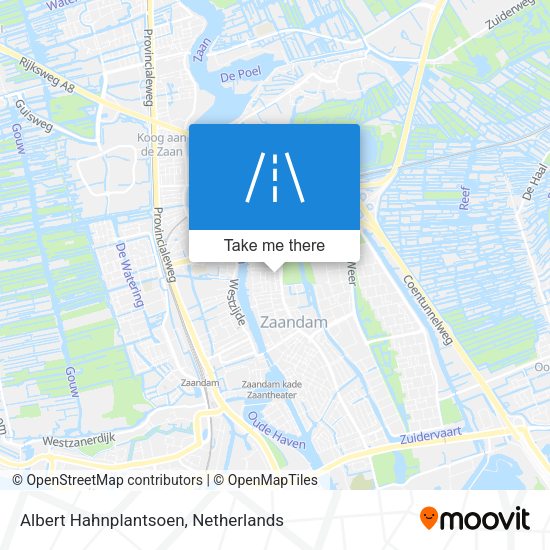 Albert Hahnplantsoen map