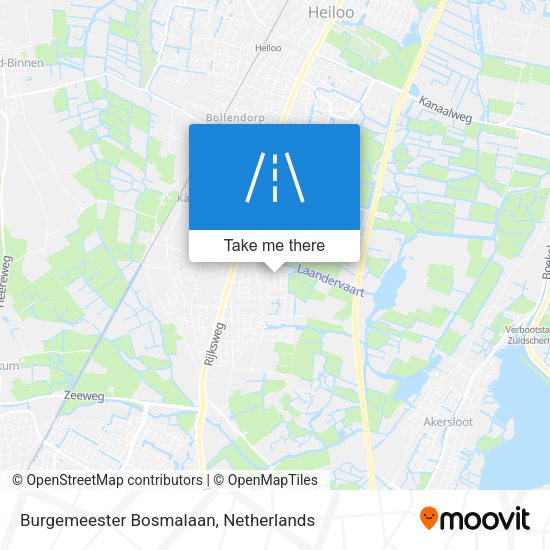 Burgemeester Bosmalaan map