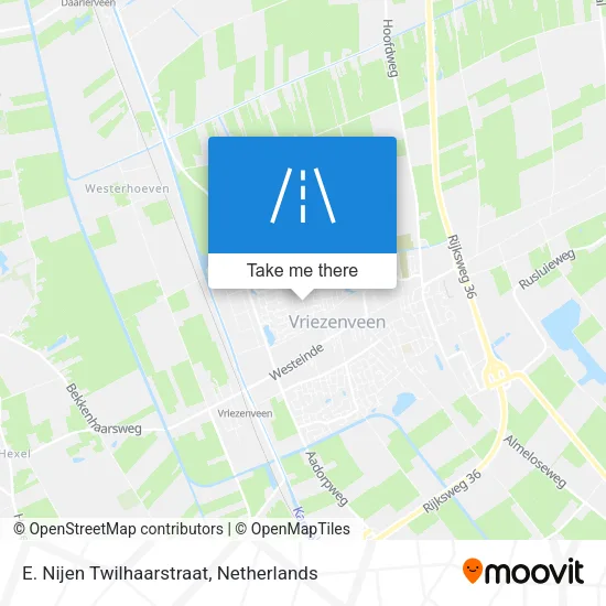E. Nijen Twilhaarstraat map