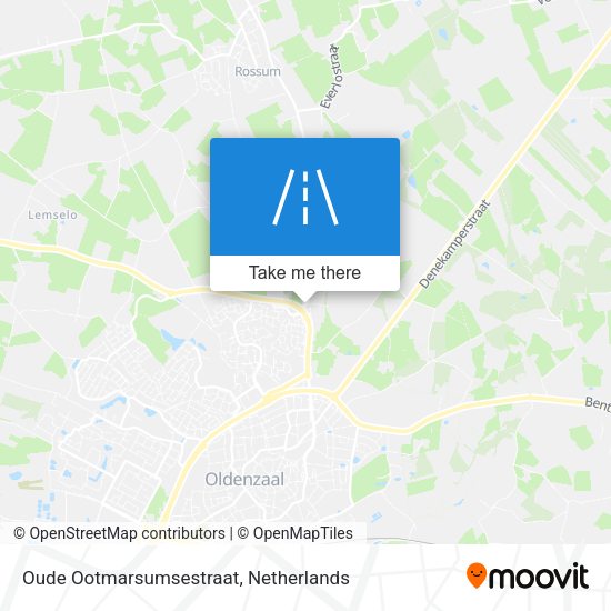 Oude Ootmarsumsestraat map