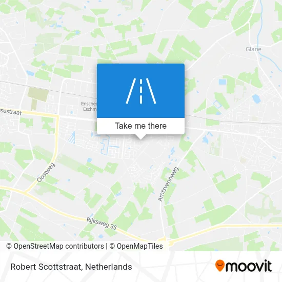 Robert Scottstraat map