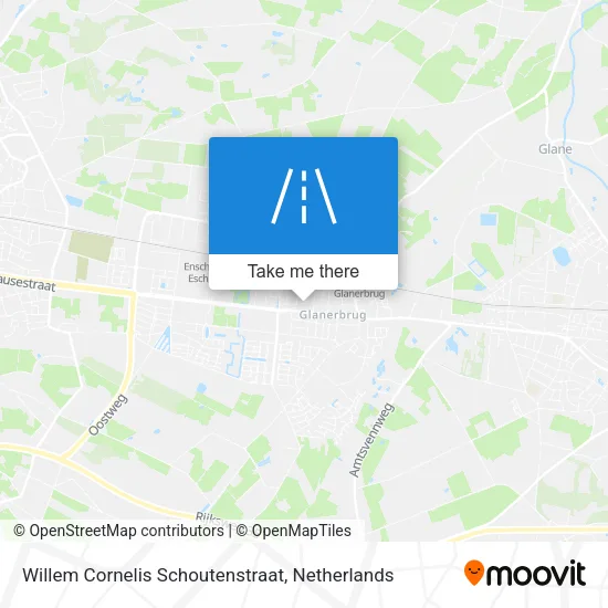 Willem Cornelis Schoutenstraat map