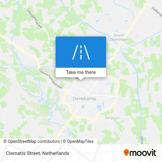 Clematisstraat map