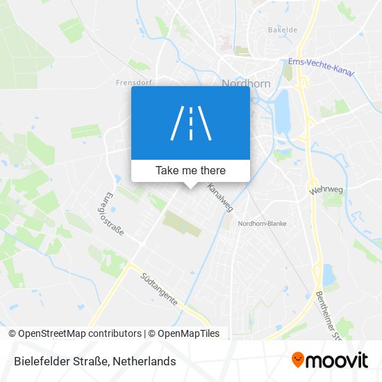 Bielefelder Straße map