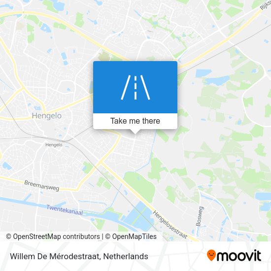 Willem De Mérodestraat map