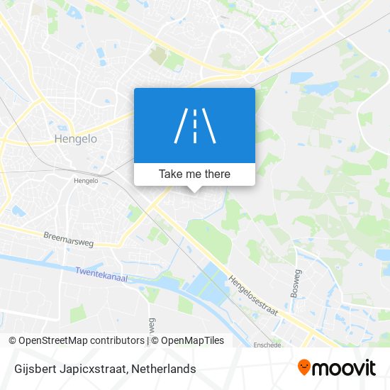 Gijsbert Japicxstraat map