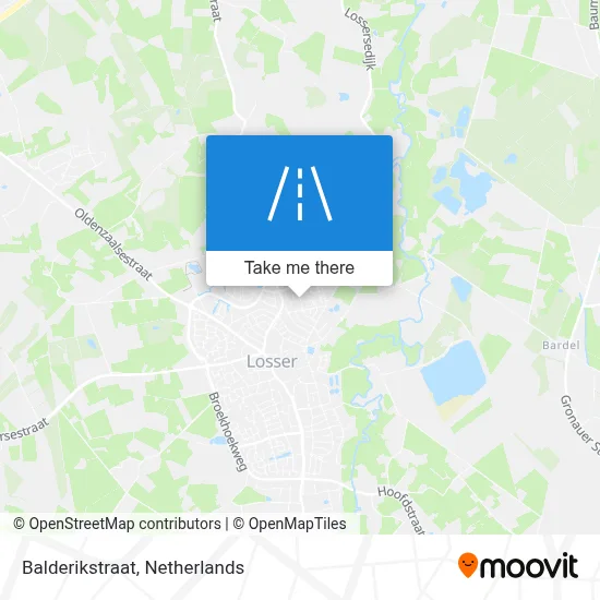 Balderikstraat map