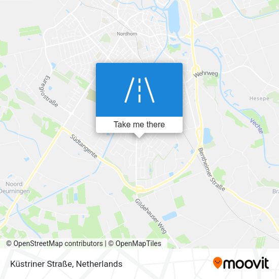 Küstriner Straße map