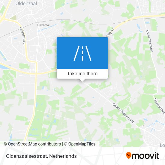 Oldenzaalsestraat map