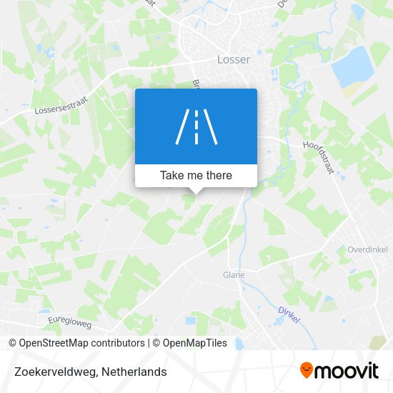 Zoekerveldweg map