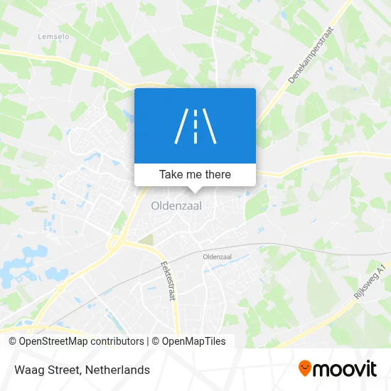 Waagstraat map