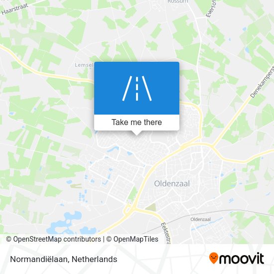 Normandiëlaan map