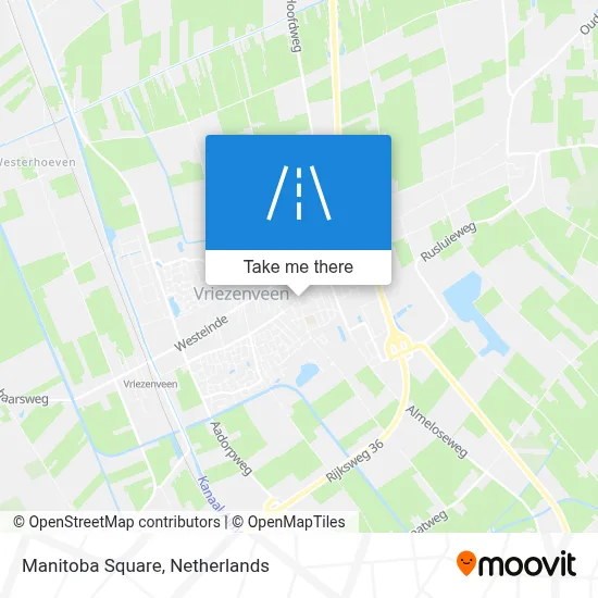 Manitobaplein map