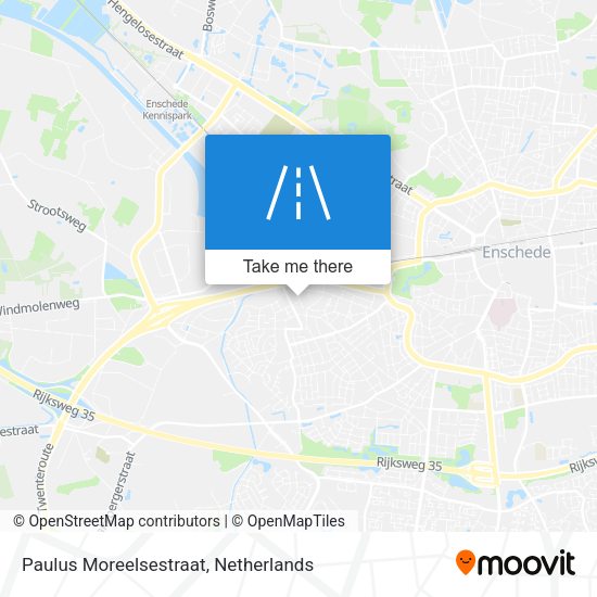 Paulus Moreelsestraat map