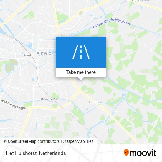 Het Hulshorst map