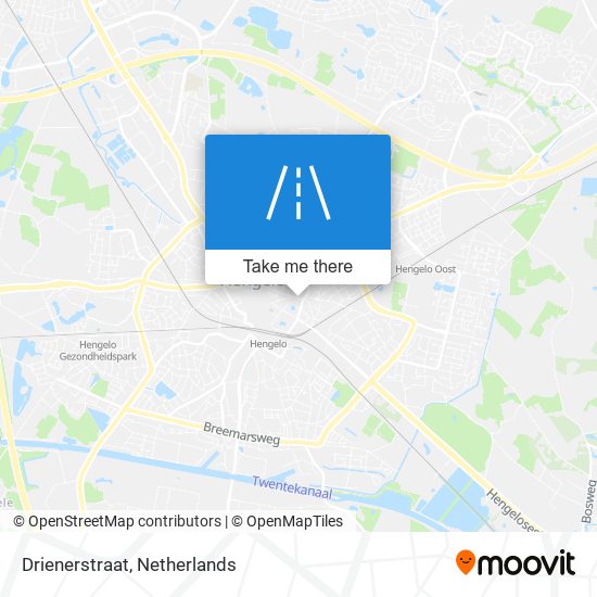 Drienerstraat map