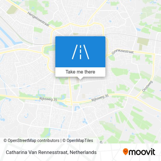 Catharina Van Rennesstraat map