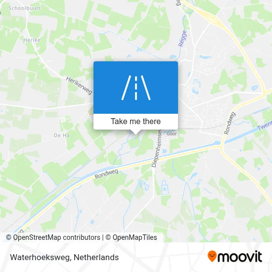 Waterhoeksweg map