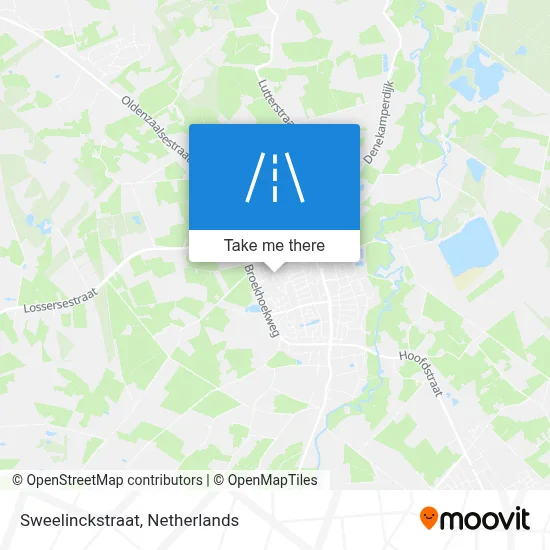 Sweelinckstraat map