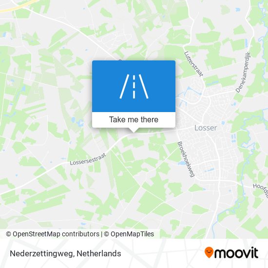 Nederzettingweg map