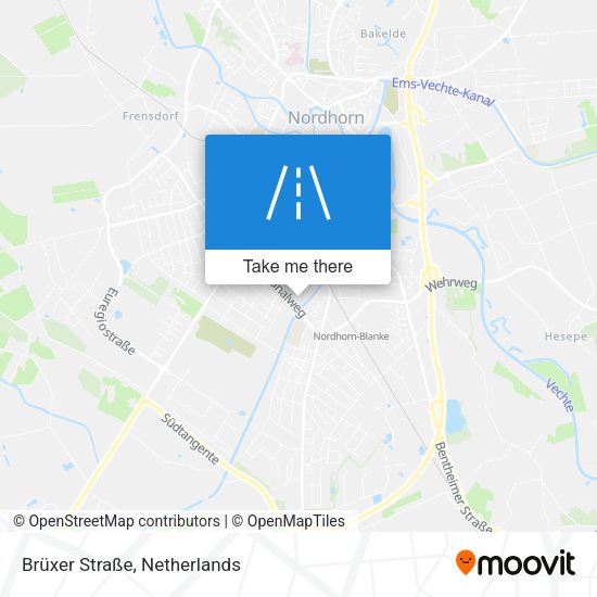 Brüxer Straße map