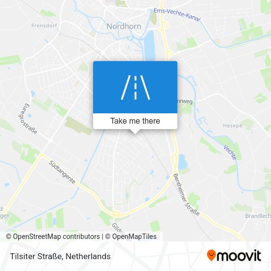 Tilsiter Straße map
