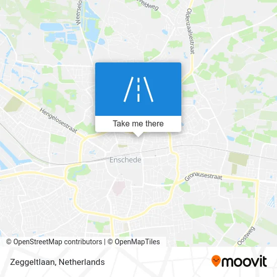 Zeggeltlaan map