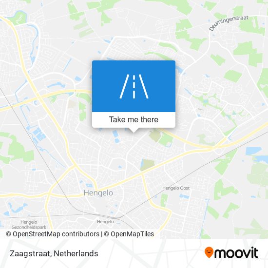 Zaagstraat map