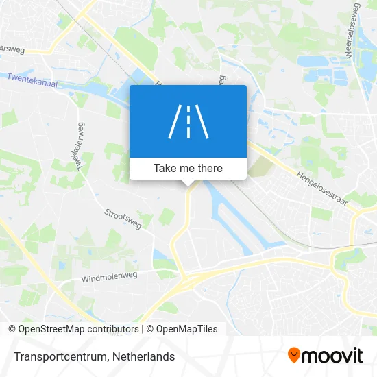 Transportcentrum map