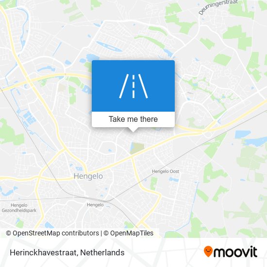 Herinckhavestraat map